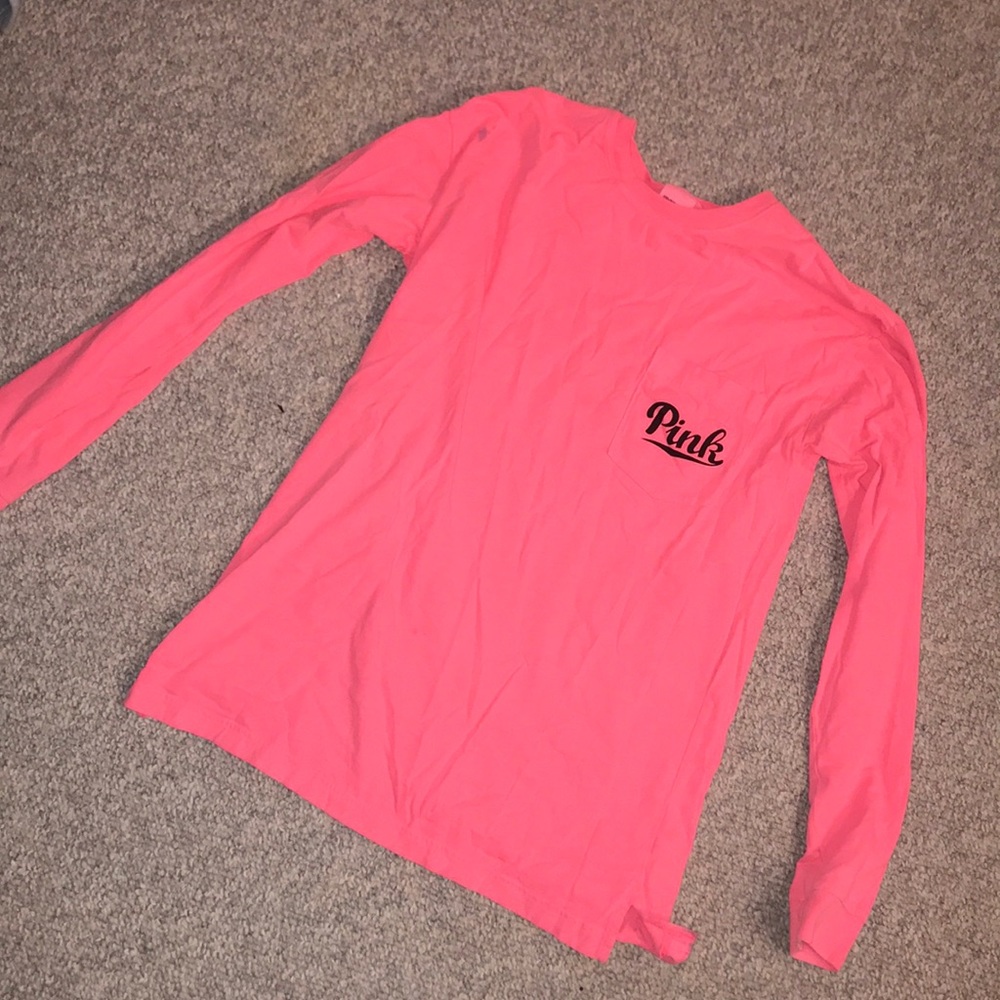 A long sleeve, comfortable shirt from PINK